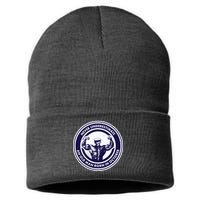 Never Underestimate An Old Man Born In October Sustainable Knit Beanie