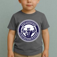 Never Underestimate An Old Man Born In October Toddler T-Shirt