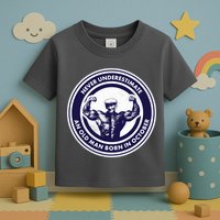 Never Underestimate An Old Man Born In October Toddler T-Shirt