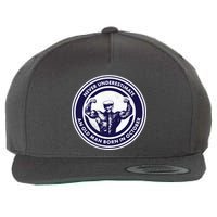 Never Underestimate An Old Man Born In October Wool Snapback Cap