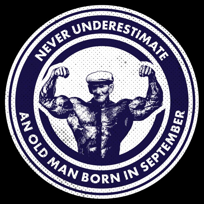 Never Underestimate An Old Man Born In September City Backpack