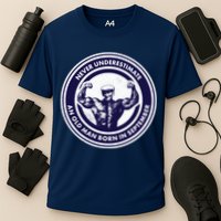 Never Underestimate An Old Man Born In September Cooling Performance Crew T-Shirt