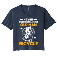 Never Underestimate An Old Man With A Bicycle Crop Top