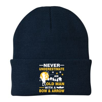 Never Underestimate An Old Man With A Bow & Arrow Beanie