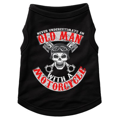 Never Underestimate An Old Man With A Motorcycle Doggie Tank