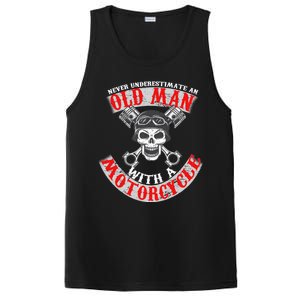 Never Underestimate An Old Man With A Motorcycle PosiCharge Competitor Tank