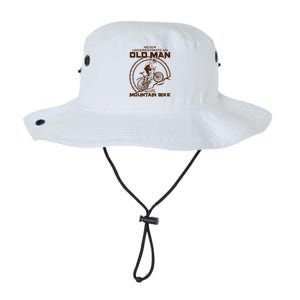 Never Underestimate An Old Man With A Mountain Bike Legacy Cool Fit Booney Bucket Hat