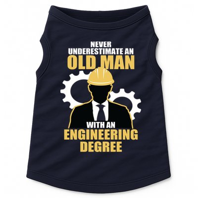 Never Underestimate An Old Man With An Engineering Degree Doggie Tank