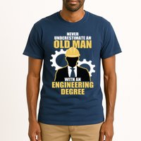 Never Underestimate An Old Man With An Engineering Degree Tall T-Shirt
