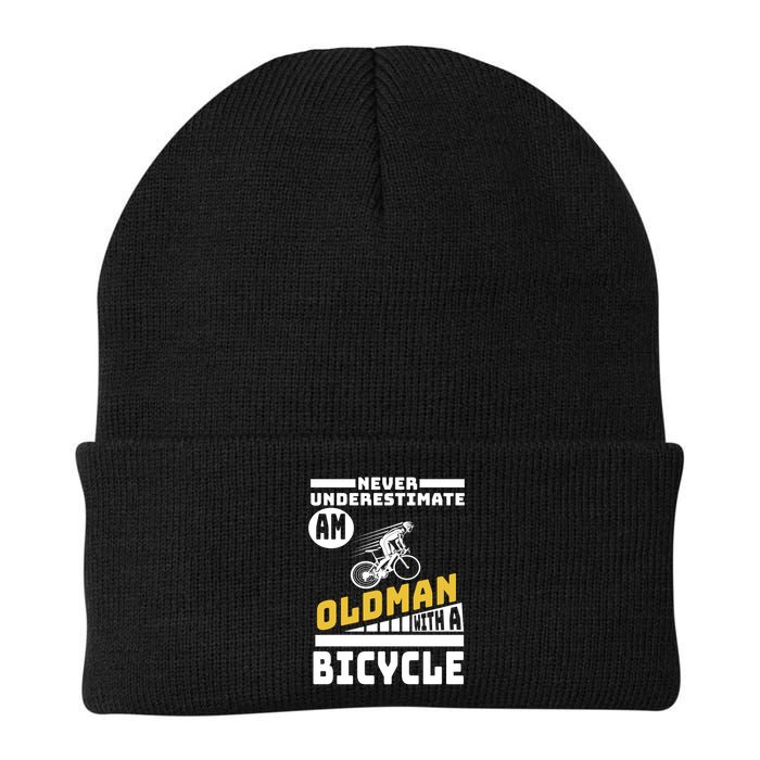 Never Underestimate An Oldman With A Bicycle Beanie
