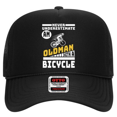 Never Underestimate An Oldman With A Bicycle Hat