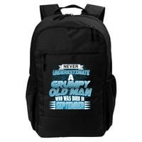 Never Underestimate Grumpy Old Man Born In September Backpack