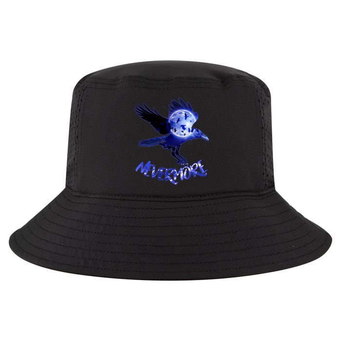 Nevermore Raven Halloween Cool Comfort Performance Bucket Hat