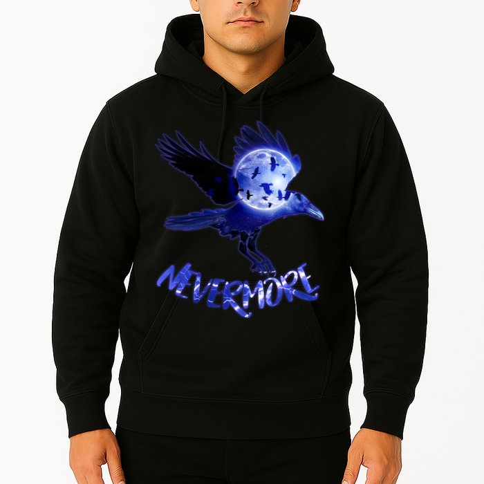 Nevermore Raven Halloween Hoodie