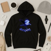 Nevermore Raven Halloween Hoodie