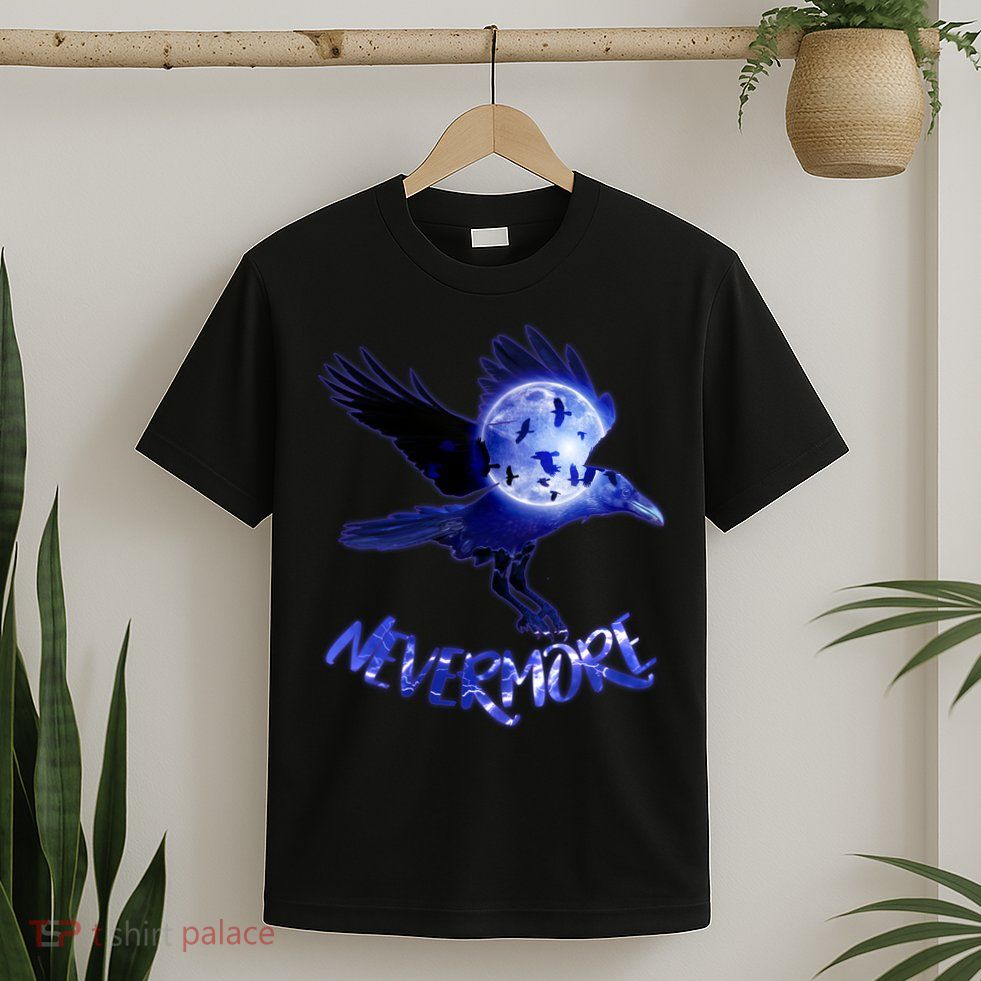 Nevermore Raven Halloween T-Shirt