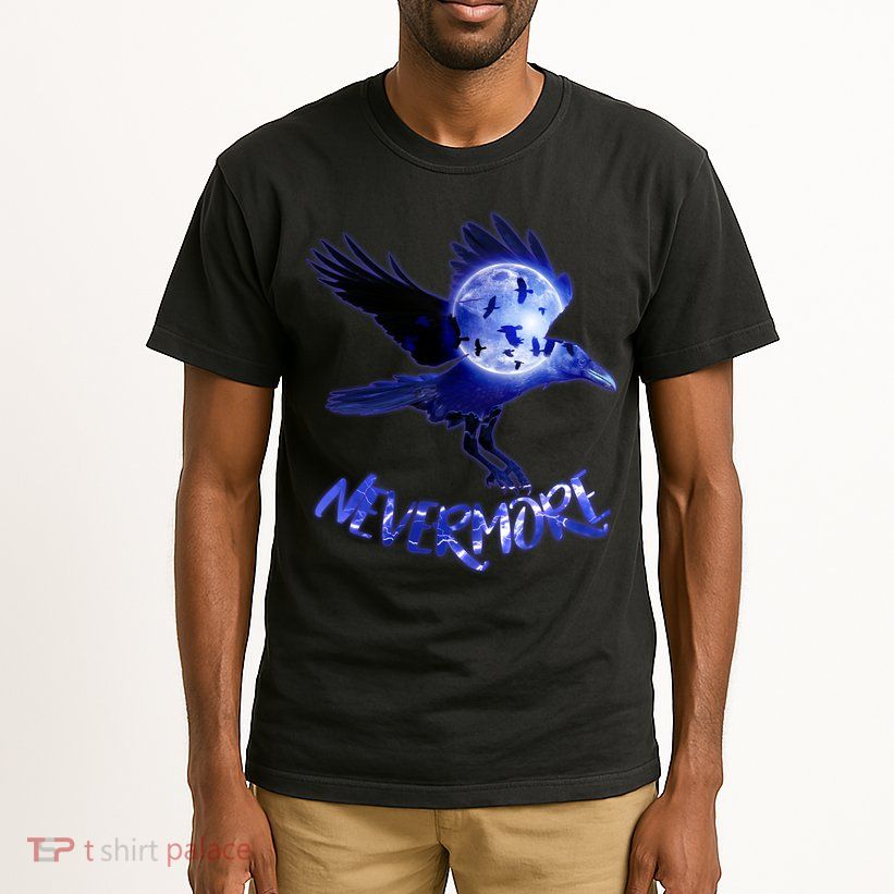 Nevermore Raven Halloween Tall T-Shirt