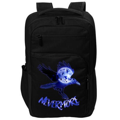 Nevermore Raven Halloween Impact Tech Backpack