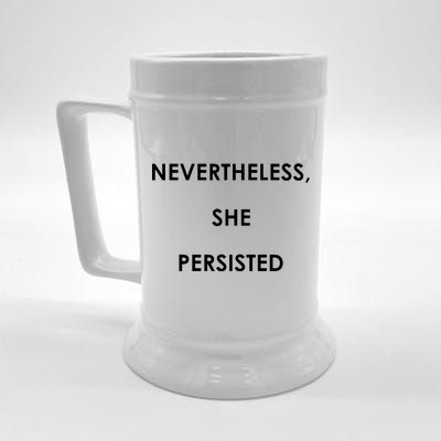 Nevertheless, She Persisted - Resist Beer Stein