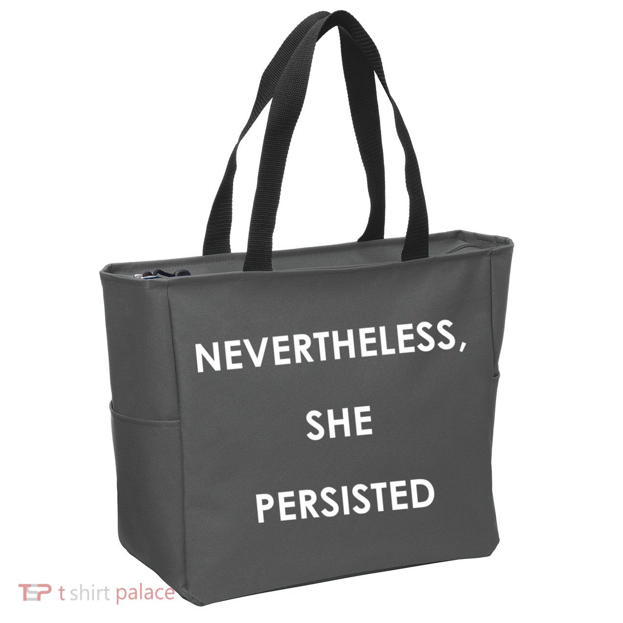 Nevertheless, She Persisted. Zip Tote Bag