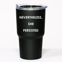Nevertheless, She Persisted. Never Give Up. Never Give In. Feminist Tumbler