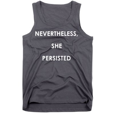 Nevertheless, She Persisted. #Resist Resistance Tank Top