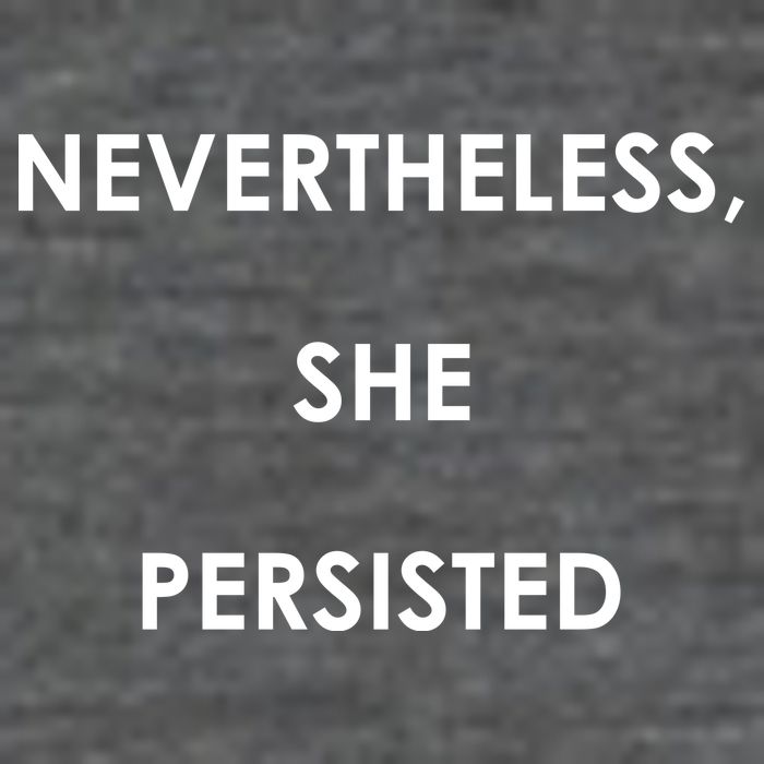 Nevertheless, She Persisted. #Resist Resistance Wool Snapback Cap