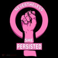 Nevertheless She Persisted Fist Tribute  Flatbill Hat