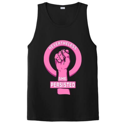 Nevertheless She Persisted Fist Tribute  PosiCharge Competitor Tank