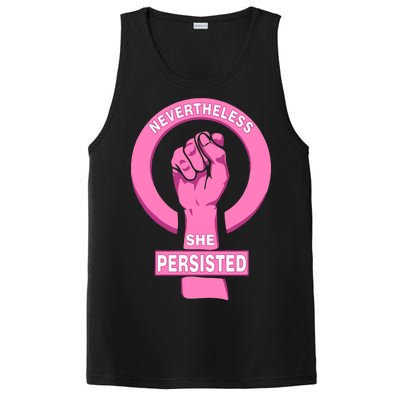 Nevertheless She Persisted Fist Tribute  PosiCharge Competitor Tank