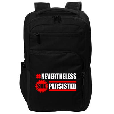 Nevertheless She Persisted NEVERTHELESS Resist Impact Tech Backpack
