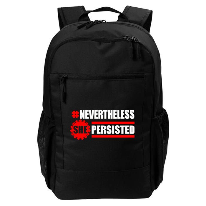 Nevertheless She Persisted NEVERTHELESS Resist Backpack