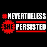 Nevertheless She Persisted NEVERTHELESS Resist Backpack