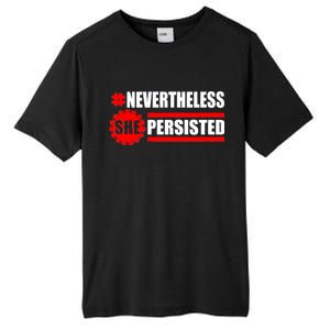 Nevertheless She Persisted NEVERTHELESS Resist Tall Fusion ChromaSoft Performance T-Shirt