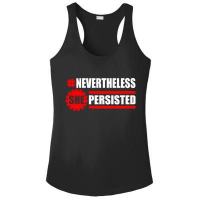 Nevertheless She Persisted NEVERTHELESS Resist Ladies PosiCharge Competitor Racerback Tank