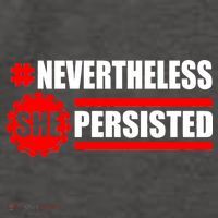 Nevertheless She Persisted NEVERTHELESS Resist Vector Backpack