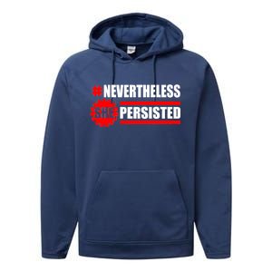 Nevertheless She Persisted NEVERTHELESS Resist Performance Fleece Hoodie