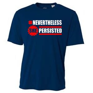 Nevertheless She Persisted NEVERTHELESS Resist Cooling Performance Crew T-Shirt