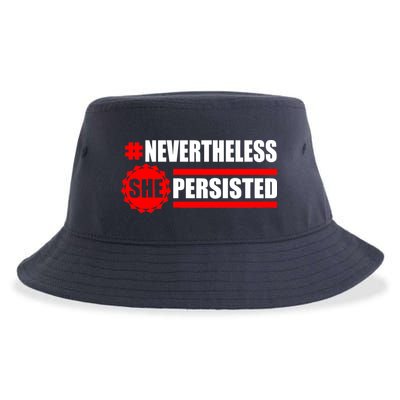 Nevertheless She Persisted NEVERTHELESS Resist Sustainable Bucket Hat