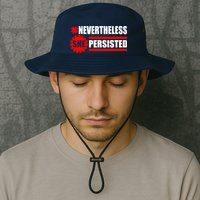 Nevertheless She Persisted NEVERTHELESS Resist Bucket Hat