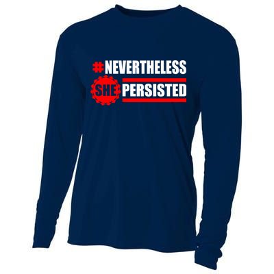 Nevertheless She Persisted NEVERTHELESS Resist Cooling Performance Long Sleeve Crew