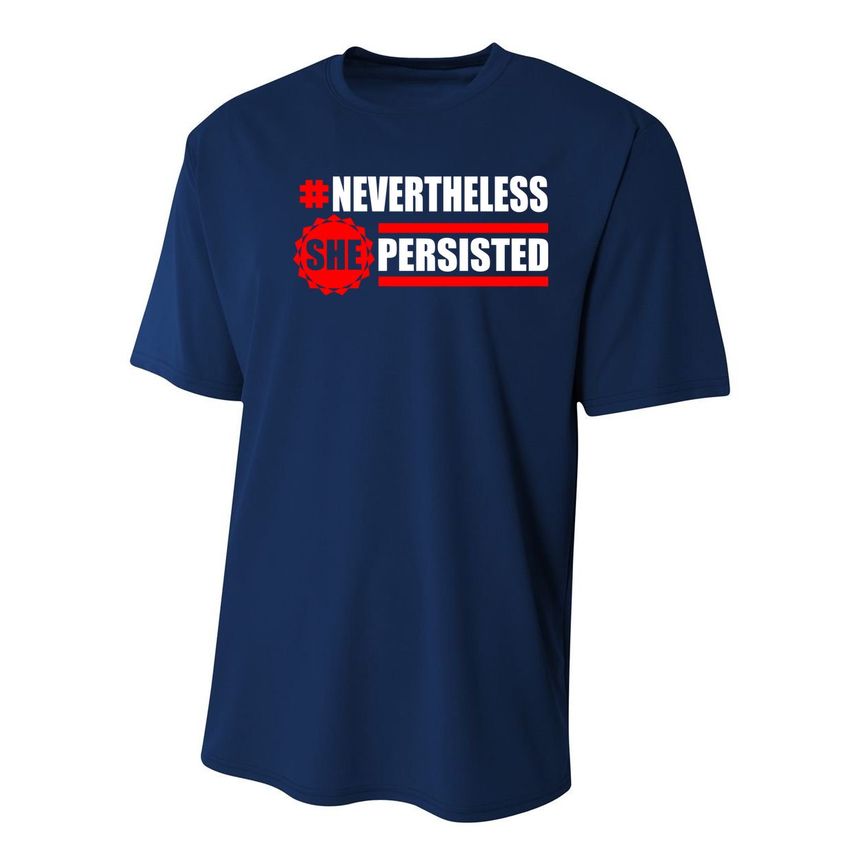 Nevertheless She Persisted NEVERTHELESS Resist Youth Performance Sprint T-Shirt
