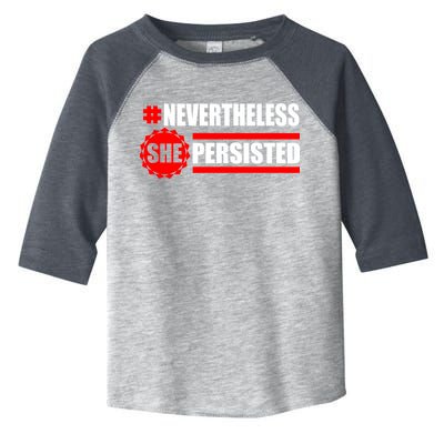 Nevertheless She Persisted NEVERTHELESS Resist Toddler Fine Jersey T-Shirt