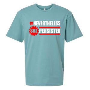 Nevertheless She Persisted NEVERTHELESS Resist Sueded Cloud Jersey T-Shirt