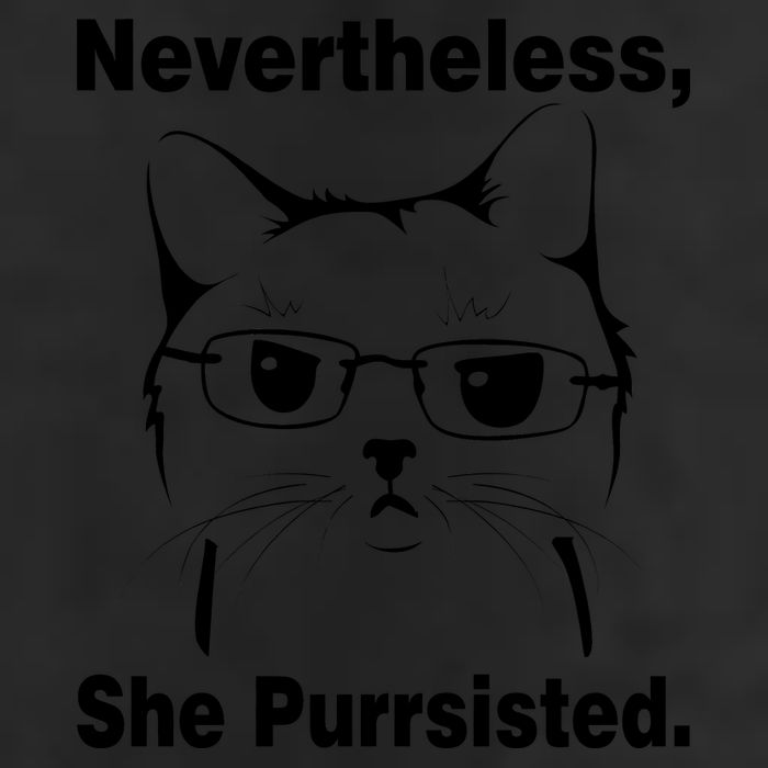 Nevertheless She Purrsisted Cat Persisted Cool Comfort Performance Bucket Hat