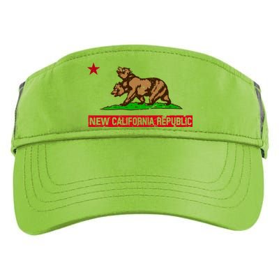 New California Republic Vintage Adult Drive Performance Visor