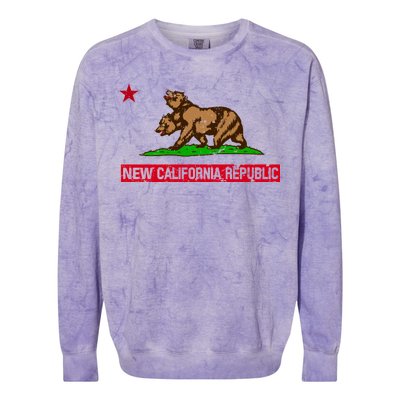 New California Republic Vintage Colorblast Crewneck Sweatshirt