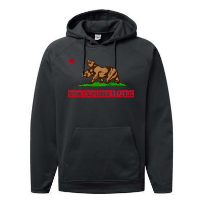 New California Republic Vintage Performance Fleece Hoodie