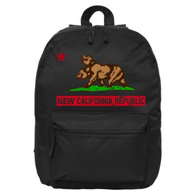 New California Republic Vintage 16 in Basic Backpack