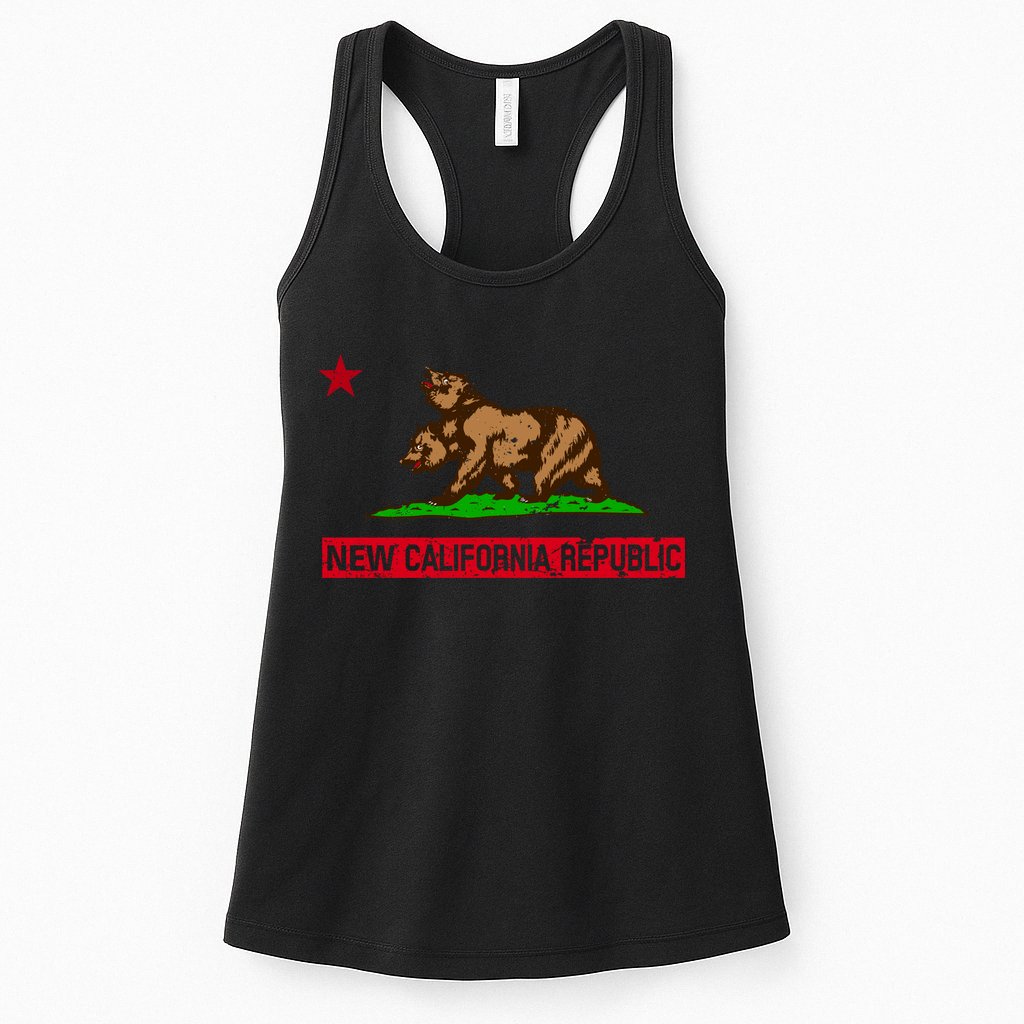 New California Republic Vintage Womens Tank Top